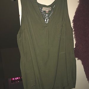 Knox Rose xxl tank with embroidered back